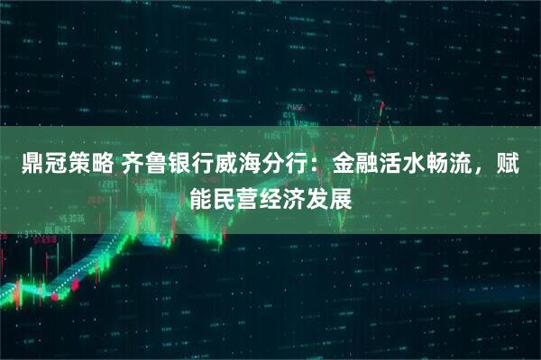 鼎冠策略 齐鲁银行威海分行：金融活水畅流，赋能民营经济发展