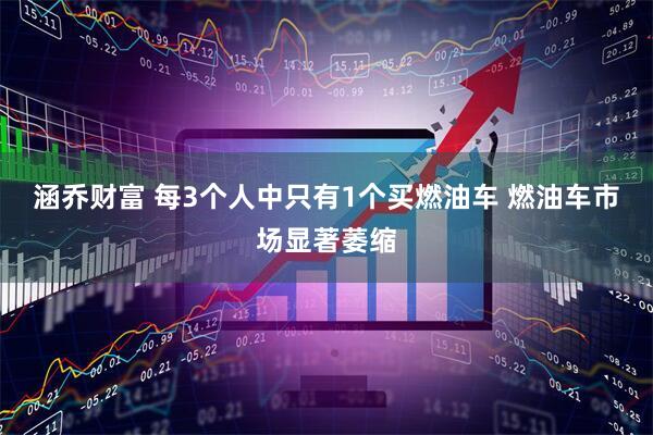 涵乔财富 每3个人中只有1个买燃油车 燃油车市场显著萎缩